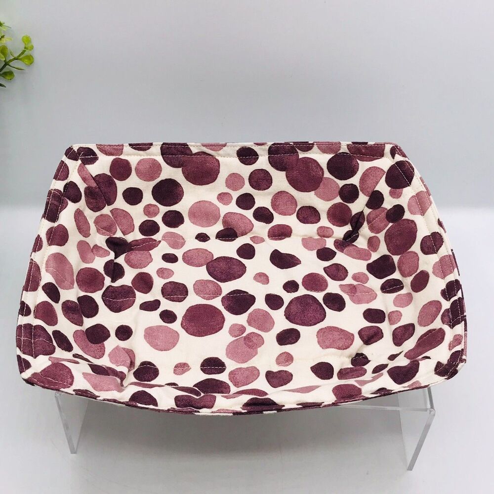 Microwave Takeout Container Cozy! Cozy For Takeout Faded Purple Polka Dots
